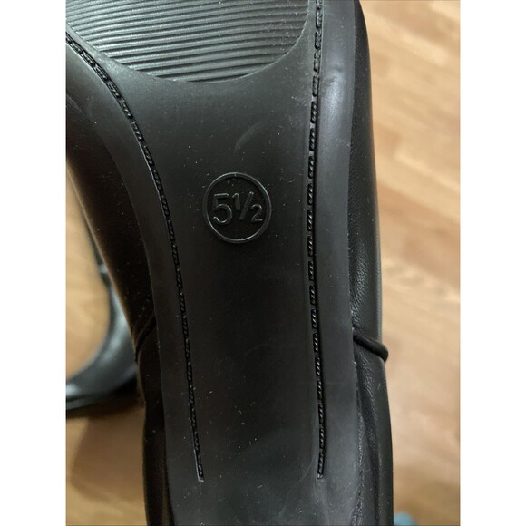 NWT Universal Thread Kendra Tall Dress Boots Kitten Heel Memory Foam Black 5.5 - Picture 11 of 14